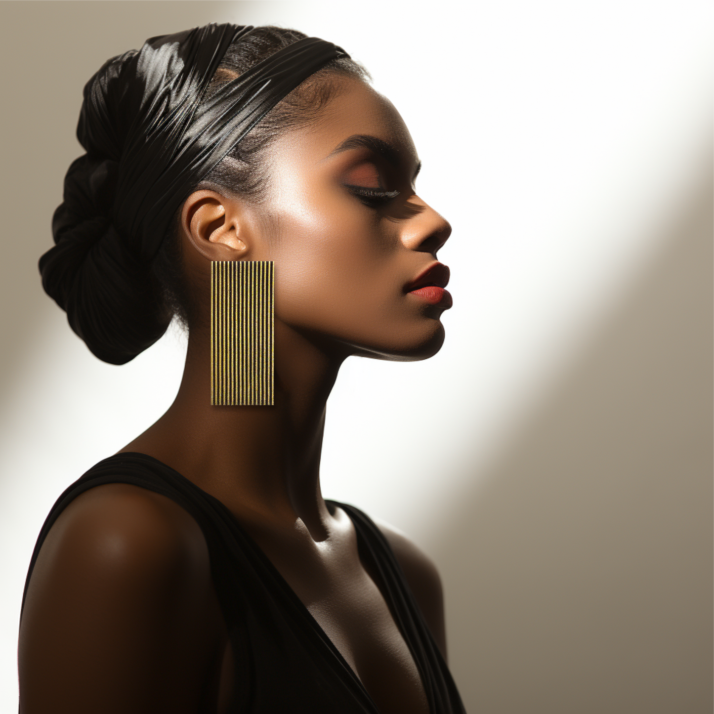 RectangLuxe Earrings / Gold