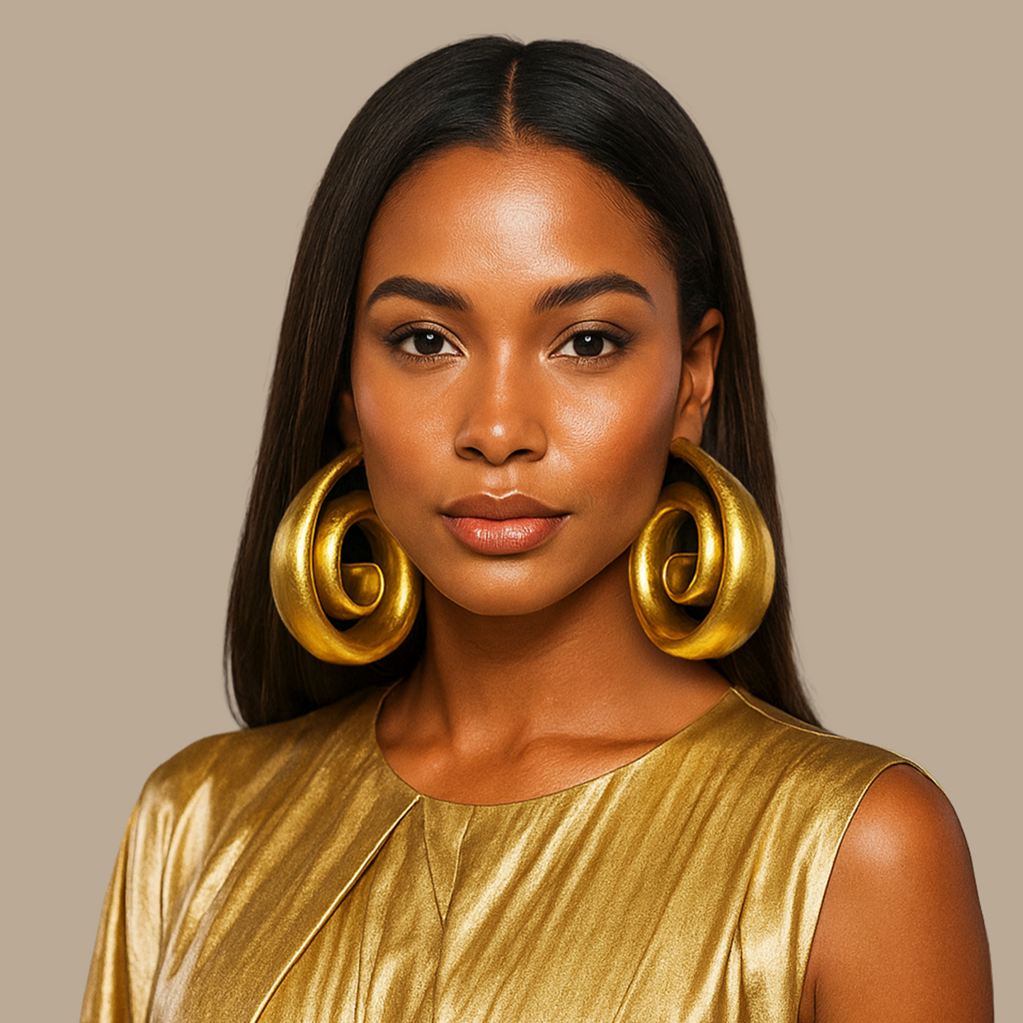 Glam Hoops / Gold