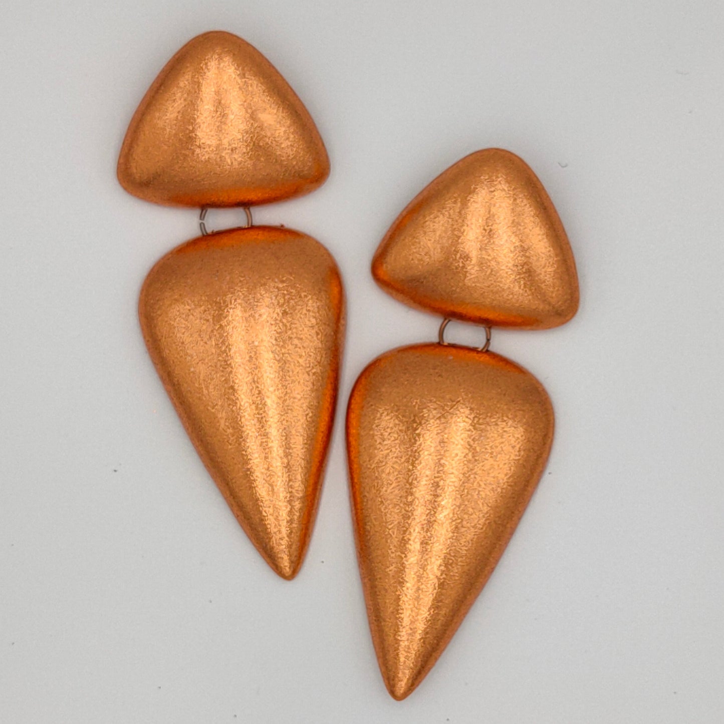Spear Earrings / Copper