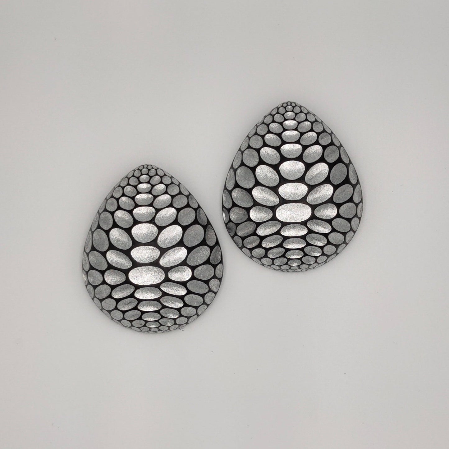 Wild Beauty Earrings / Silver