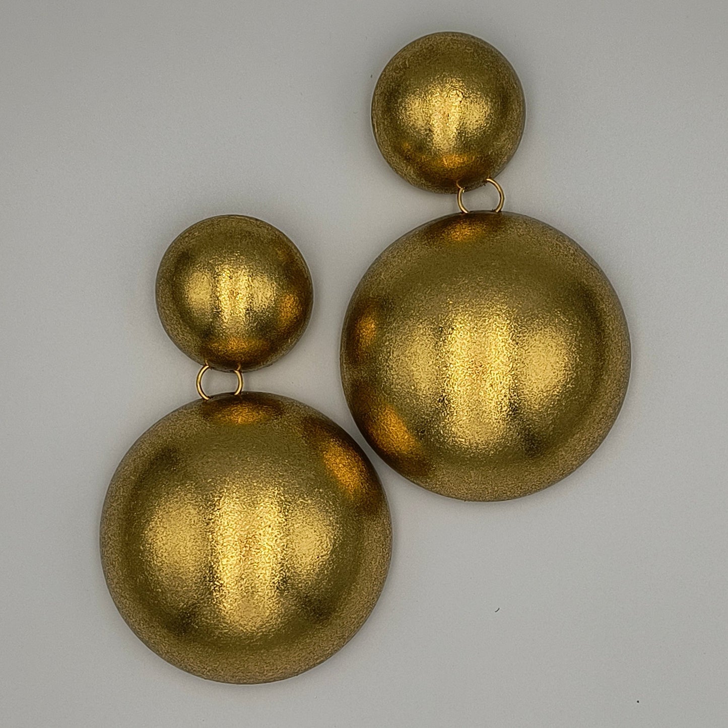 Balloons Earrings / Gold