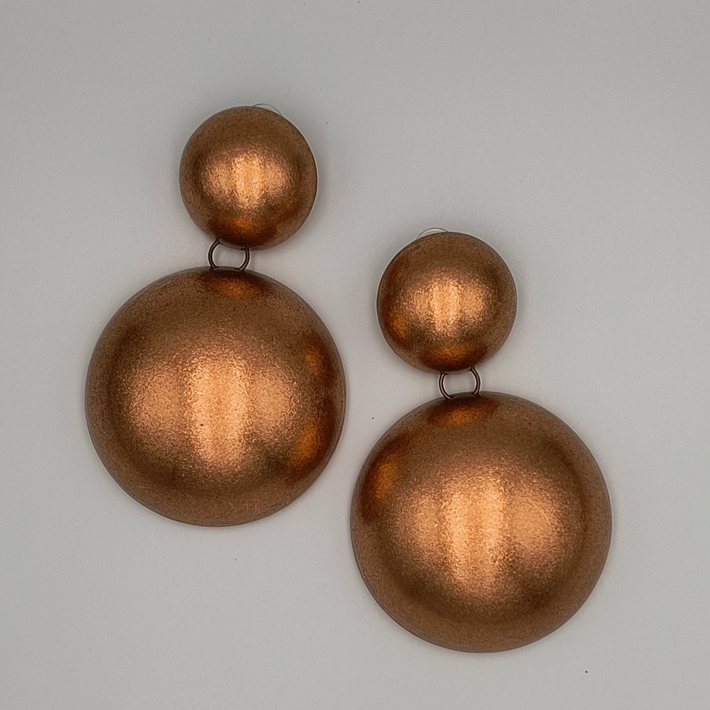 Balloons Earrings / Copper