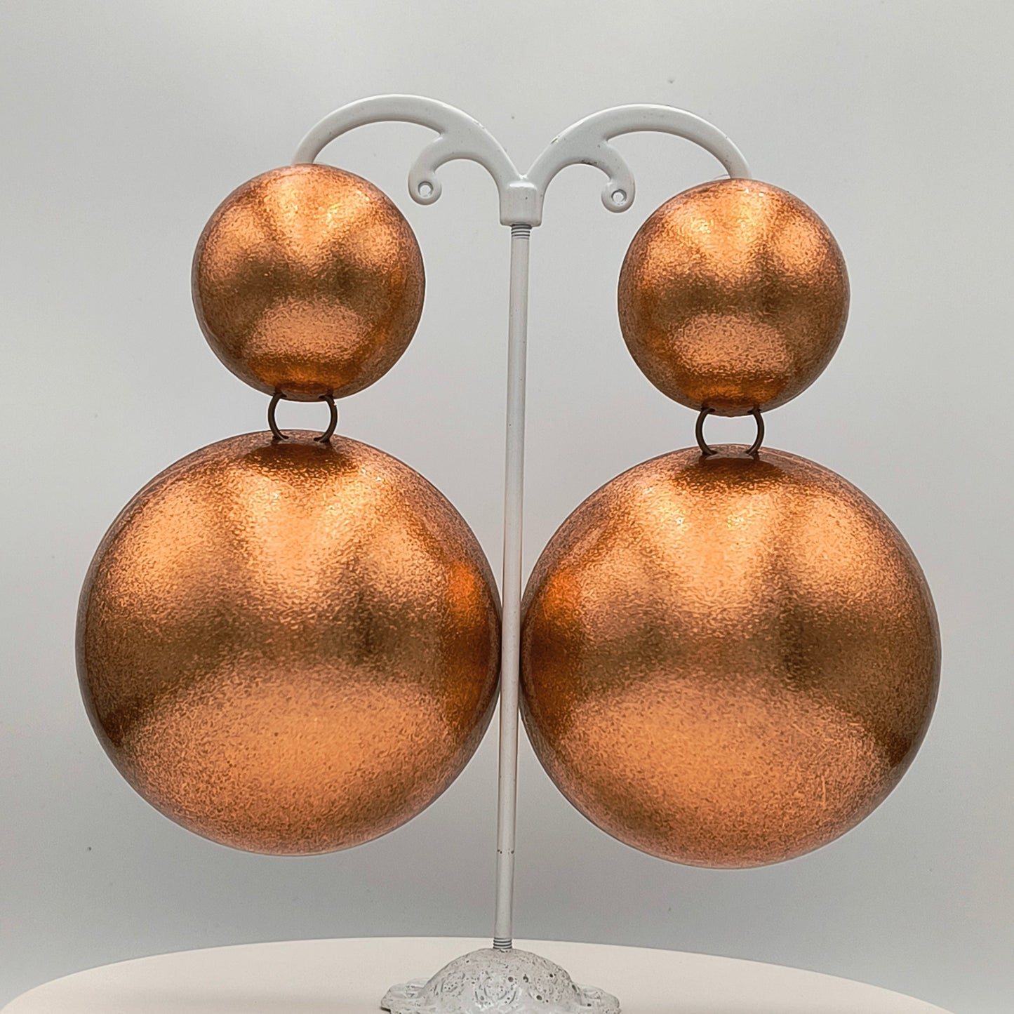 Balloons Earrings / Copper