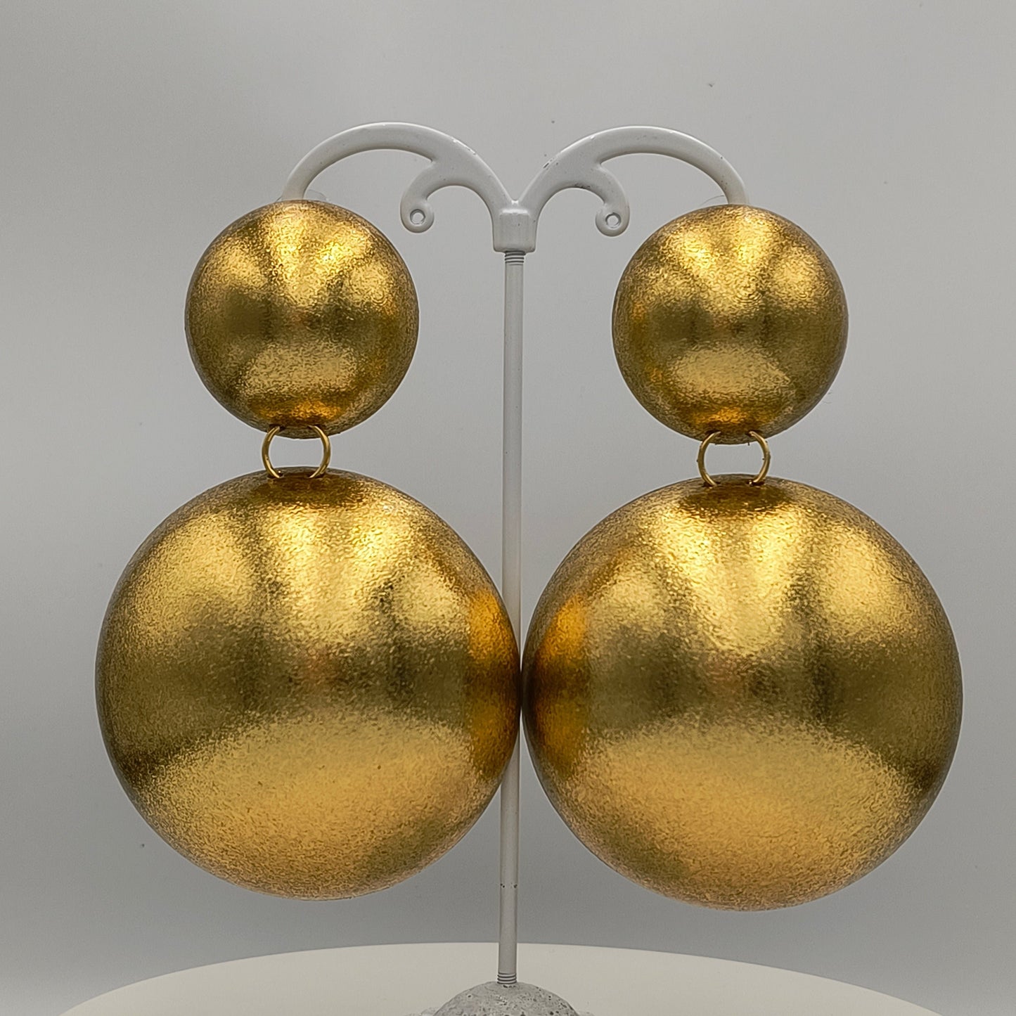 Balloons Earrings / Gold