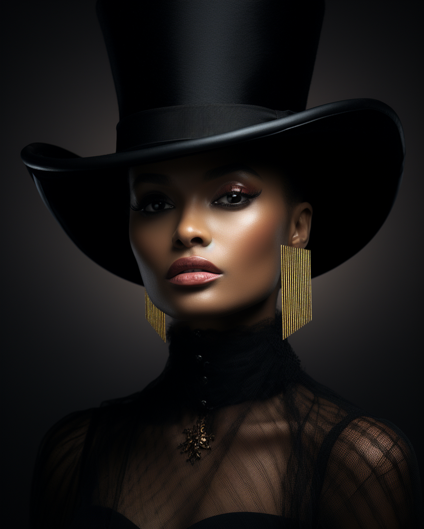 RectaBevel Earrings / Gold