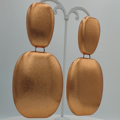 Bubble Earrings / Copper