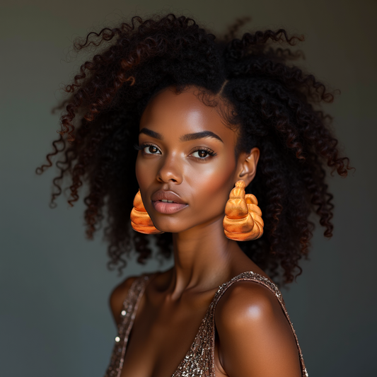 Braided Hoops / Copper