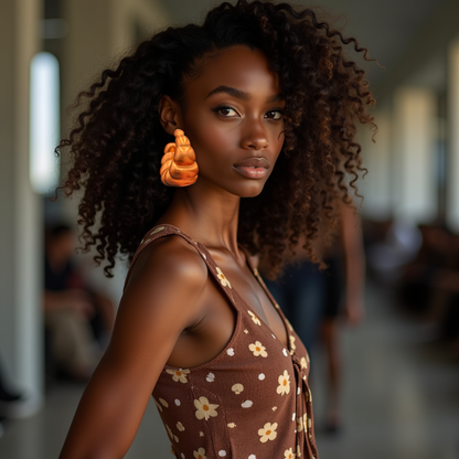 Braided Hoops / Copper