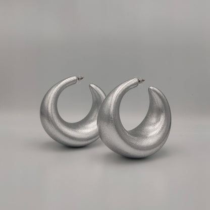 Mega Hoops / Silver