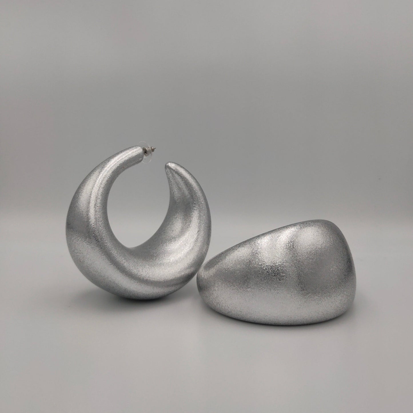 Mega Hoops / Silver