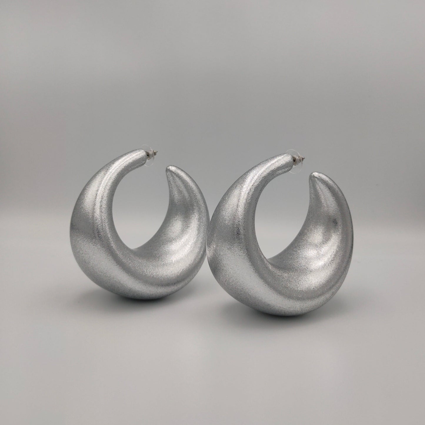 Mega Hoops / Silver