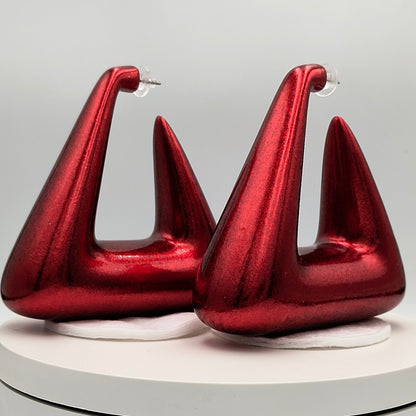 Pyramid Hoops / Red