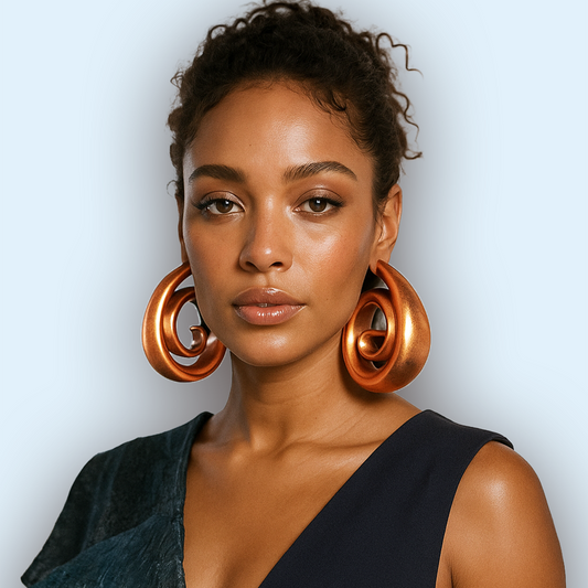 Glam Hoops / Copper