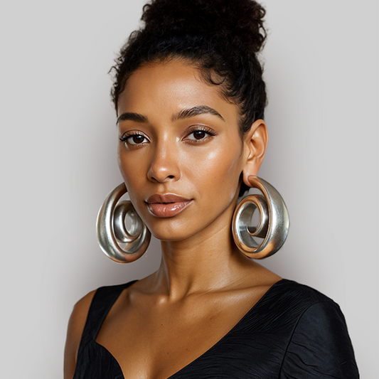 Glam Hoops / Silver