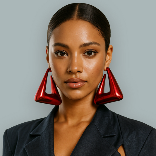 Pyramid Hoops / Red