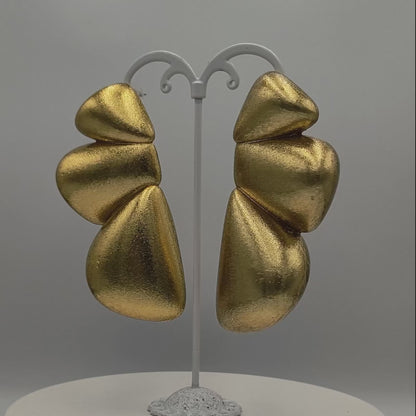 Luma earrings / Gold