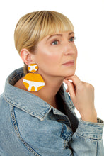 Load image into Gallery viewer, Safari Earrings / Mustard
